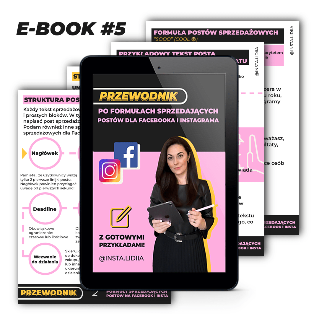 Przewodnik po formułach sprzedających postów dla Facebooka i Instagrama